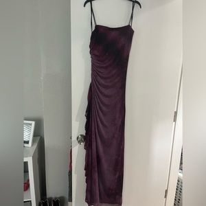 Purple homecoming dress